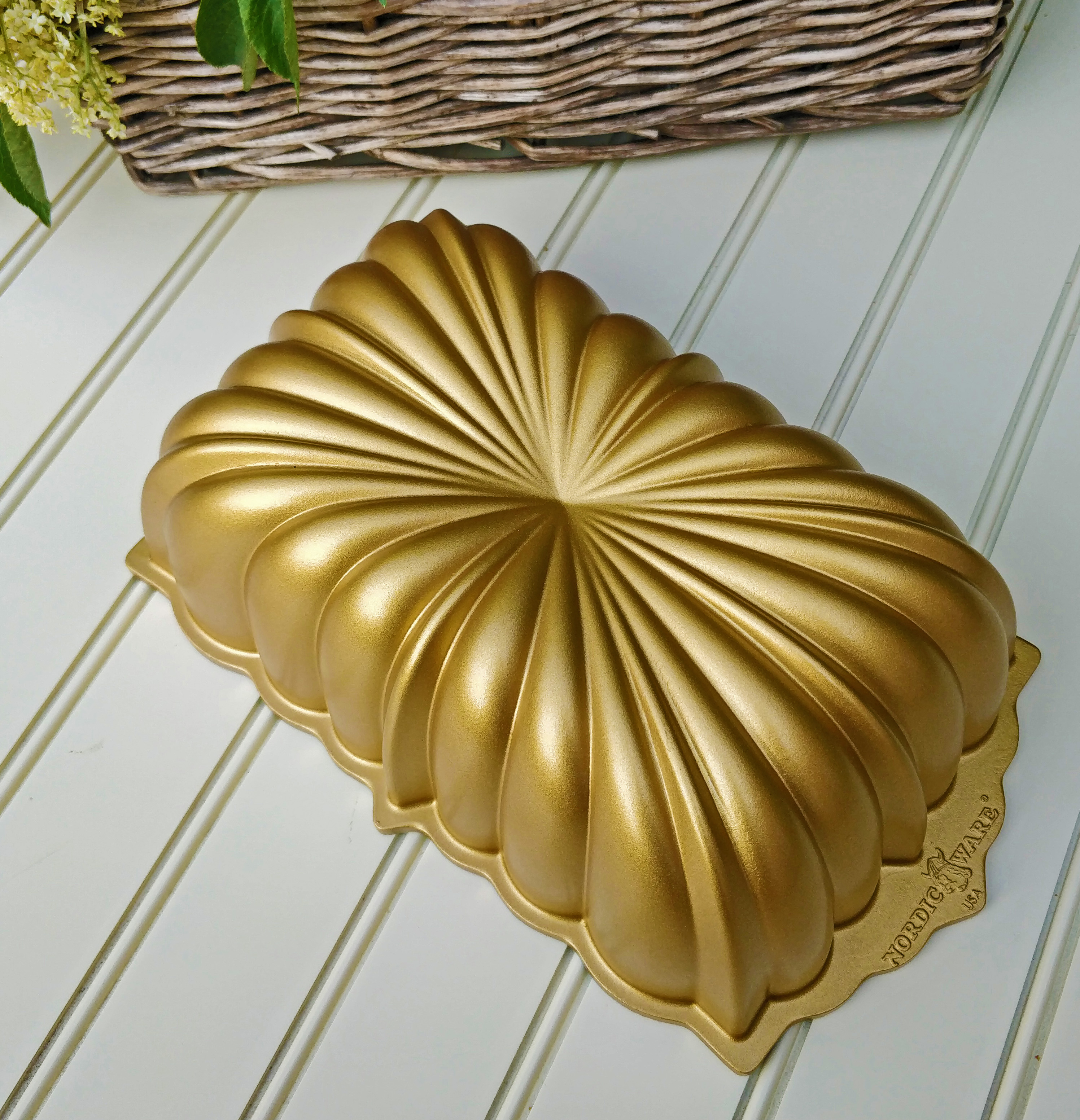 Nordic Ware Fluted Loaf Pan